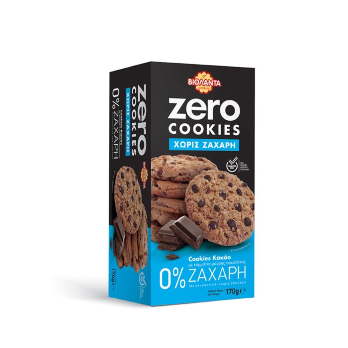 ΒΙΟΛΑΝΤΑ COOKIES ΚΑΚΑΟ ZERO 170ΓΡ.